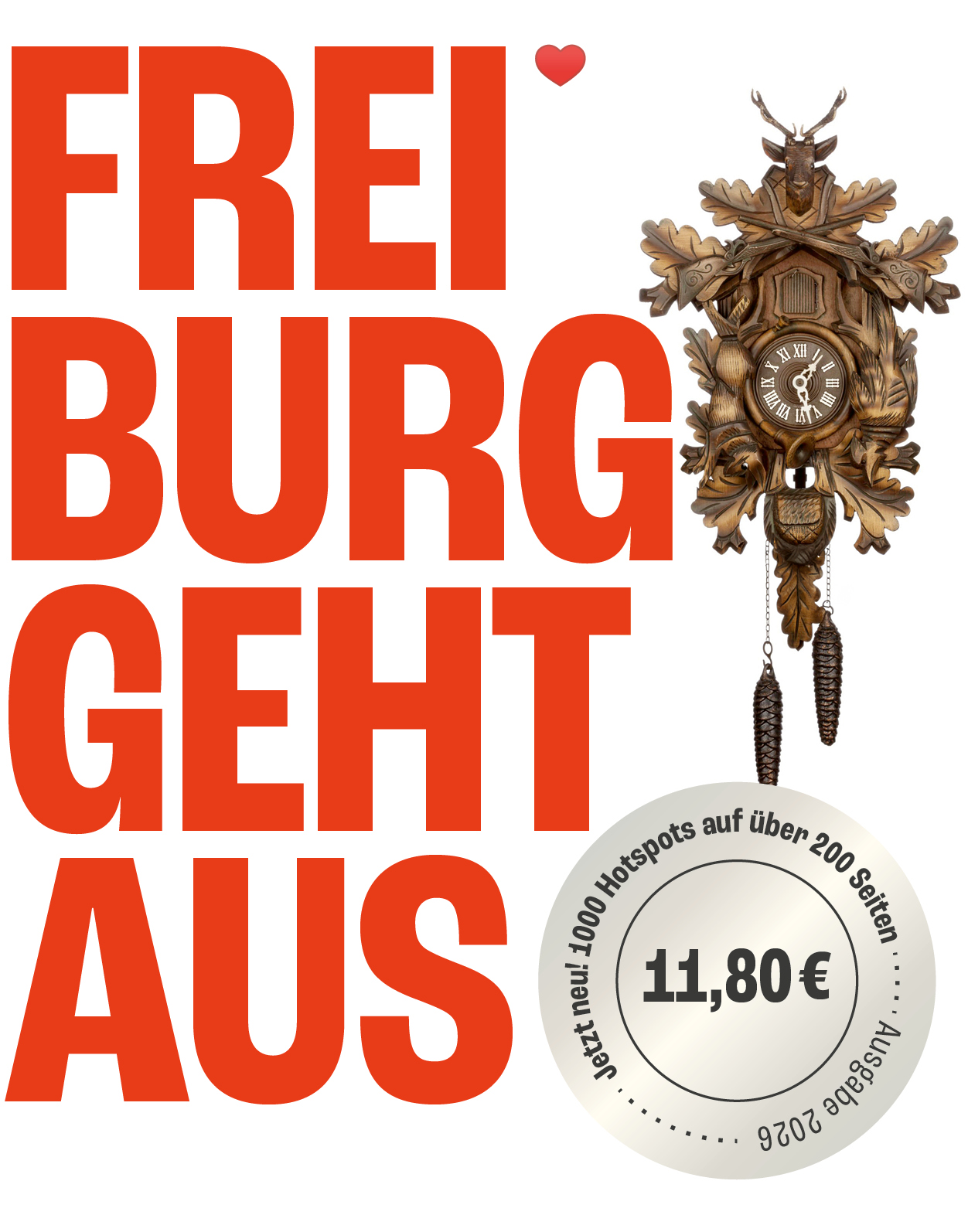 Wo sind die angesagtesten Clubs  Bars, Kneipen,Restaurants, Feste  Festivals in Freiburg? Wo kann man in Freiburg und der Regio brunchen, wo stehen Spitzenköche in der Küche und wo wird landestypisch serviert? Wer will mit tollen Cocktails punkten, wer mit guten Weinen? FREIBURG GEHT AUS gibt erstmals umfassend Tipps rund um die Freiburger Gastro-, Nightlife- Kultur-Szene und stellt etliche Freizeit-  Regio-Spots vor – auf über 200 Seiten.FREIBURG GEHT AUS. Ein Must-have!
